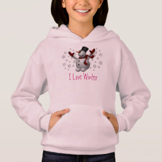 Muñeco de nieve adorable polar copo de nieve invie