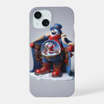 Muñeco de nieve con botas rojas, Navidad, Autor Na