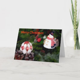 Muñeco de nieve de Navidad