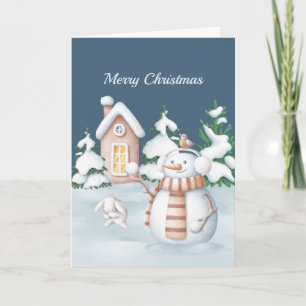 Muñeco de nieve de Navidad Conejo Árboles Bola de 