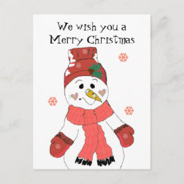 Muñeco de nieve - Feliz Navidad