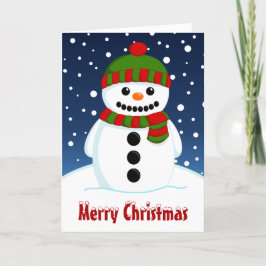 Muñeco de nieve Feliz Navidad
