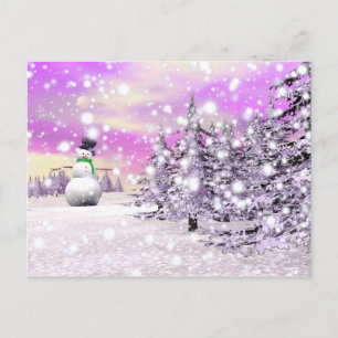 Muñeco de nieve feliz para el navidad
