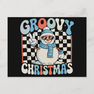 Muñeco de Nieve Groovy Cuadros Navidad Xmas Niños