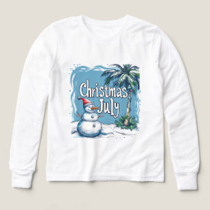 Muñeco de nieve y diseño de palmera para Navidad e