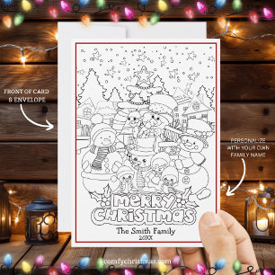 Muñecos de Nieve de Navidad Personalizados para Co