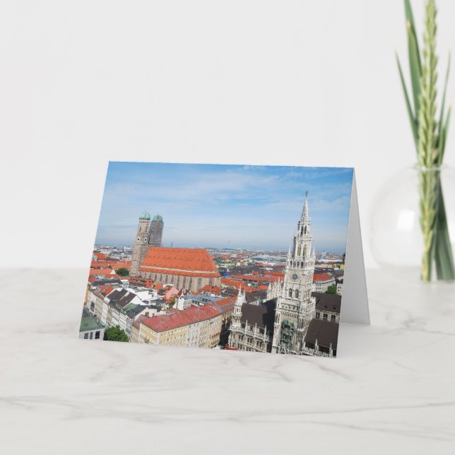 Múnich, tarjeta alemana (Anverso)