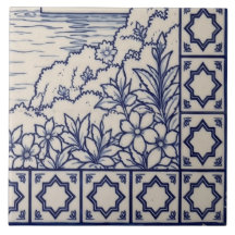 Mural de Azulejo de San Francisco 6 de 6 Abajo a l