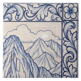 Mural de Azulejo Machu Picchu 2 de 6 Arriba a la D