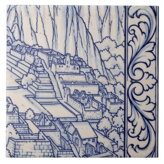 Mural de Azulejo Machu Picchu 4 de 6 Medio Derecho