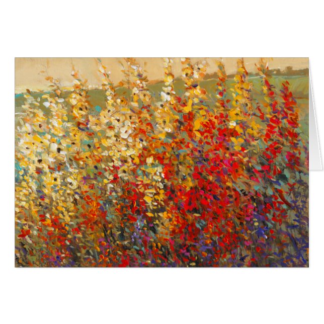 Mural de jardín brillante de flores silvestres de  (Anverso (Horizontal))