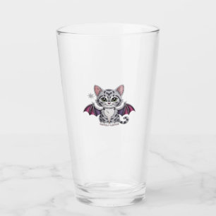 murciélago de gato bordado camiseta clásica