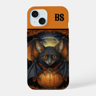 Murciélago disfrazado de Halloween lindo y espeluz
