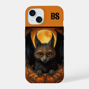 Murciélago disfrazado de Halloween lindo y espeluz