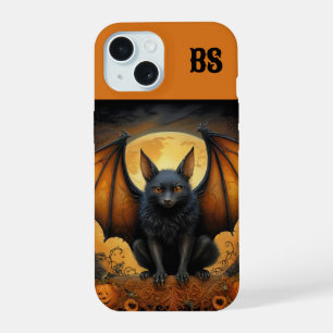 Murciélago lindo y espeluznante de Halloween disfr
