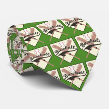 Murciélagos de béisbol Pelota y Corbata de base