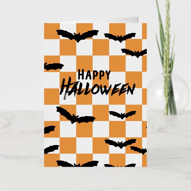Murciélagos espeluznantes de Halloween modernos ta (Anverso)