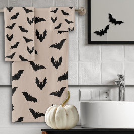 Murciélagos Espeluznantes Negros Taupe Halloween V