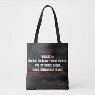 ¡Murica! Bolsa de mano divertida y patriota - 250º