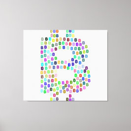 muro de arte de bitcoin