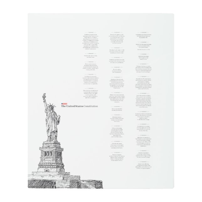 Muro de arte metalizado decreta Constitución de Es (Anverso)