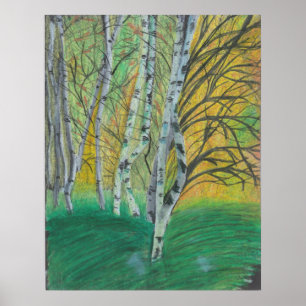 Muro de impresión de arte pintado a mano Pintura P