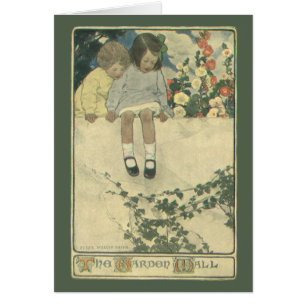 Muro de jardín Jessie Willcox Smith, Niños Antiguo