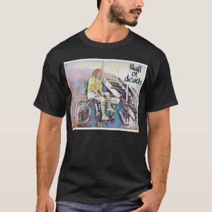 Muro de la muerte de la camiseta Moto