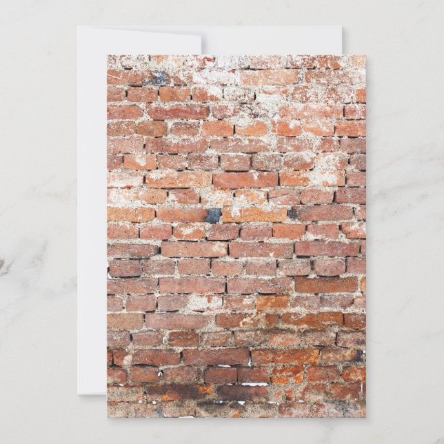 Muro de ladrillo antiguo (Anverso)