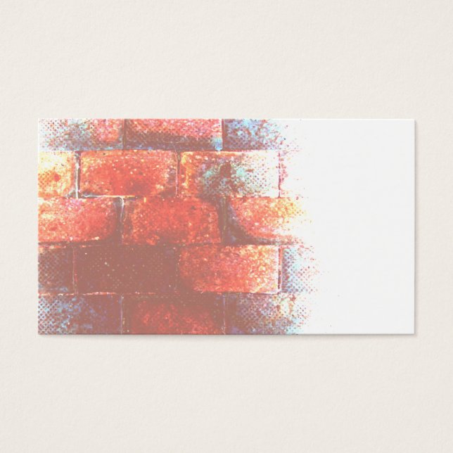 Muro de ladrillo. Arte Digital. (Frente)