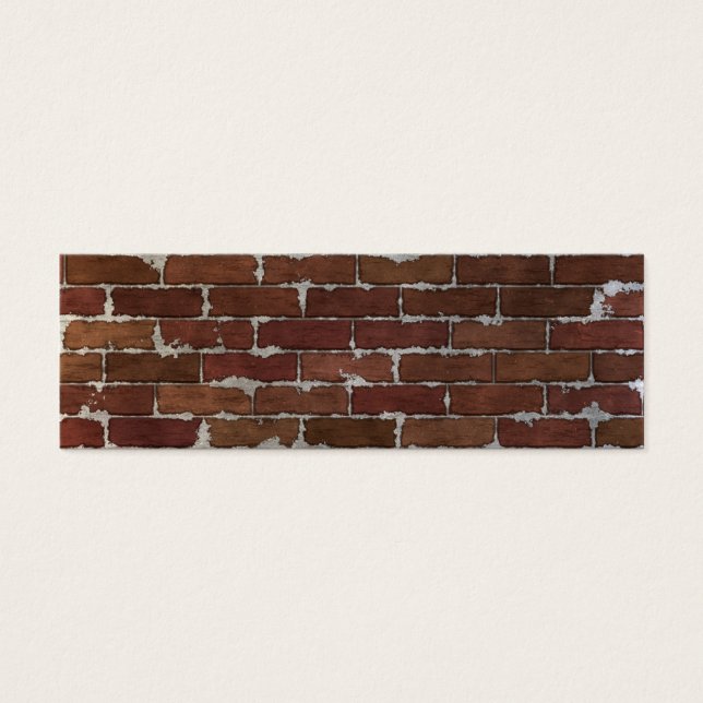 Muro de ladrillo rojo (Frente)