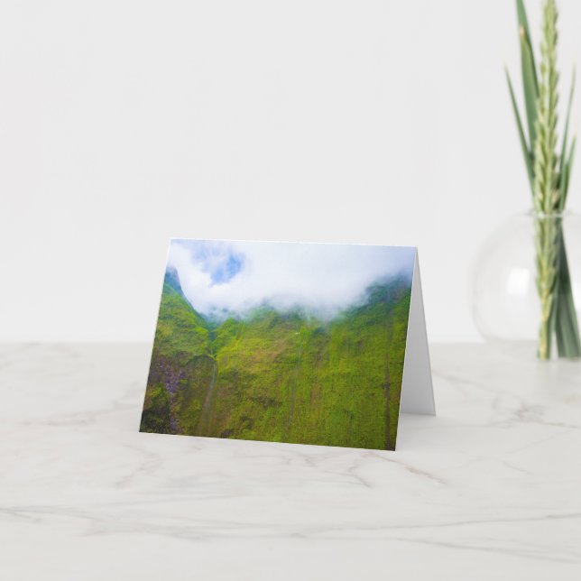 Muro de lágrimas, Monte Waialeale, Kauai, Hawaii (Anverso)