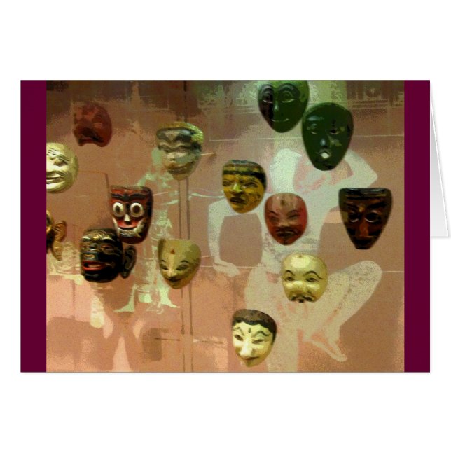 Muro de máscaras CB (Anverso (Horizontal))