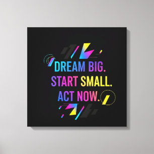Muro de motivación Arte Canva