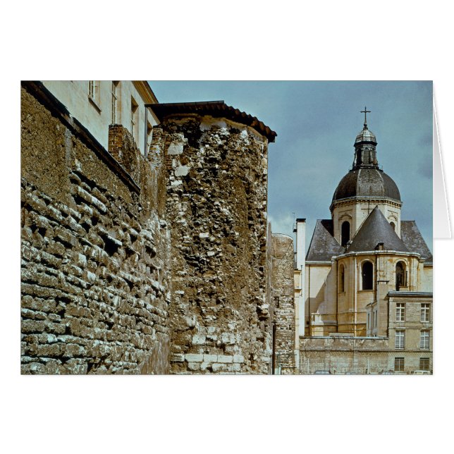 Muro de Philippe Auguste rue des Jardins (Anverso (Horizontal))