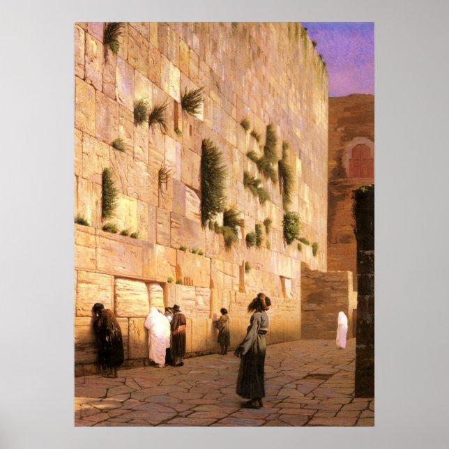 MURO DE SALOMÓN JERUSALÉN - IMPRESIONES - POSTERS  (Frente)