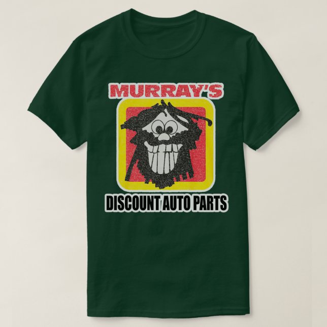 MURRAYS DESCUENTA PIEZAS AUTOMÁTICAS CAMISETA Y PA (Diseño del anverso)