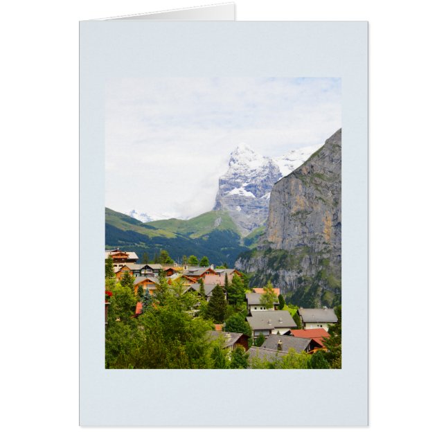 Murren en Suiza (Frente)