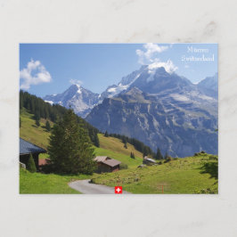 Mürren, postal de Suiza