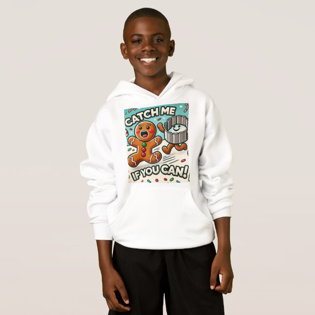 Murugi Usa Pullover Hoodie De Los Niños Navidades (Anverso completo)
