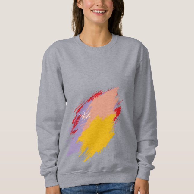Murugi Usa sudadera para mujeres vibe (Anverso)