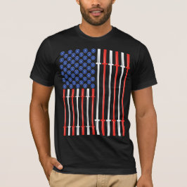 Músculo americano - camisa de la aptitud del