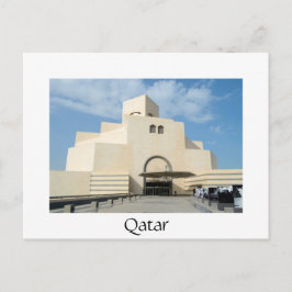 Museo de Artes Islámicas, postal blanca de Qatar