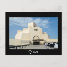 Museo de Artes Islámicas, postal negra de Qatar