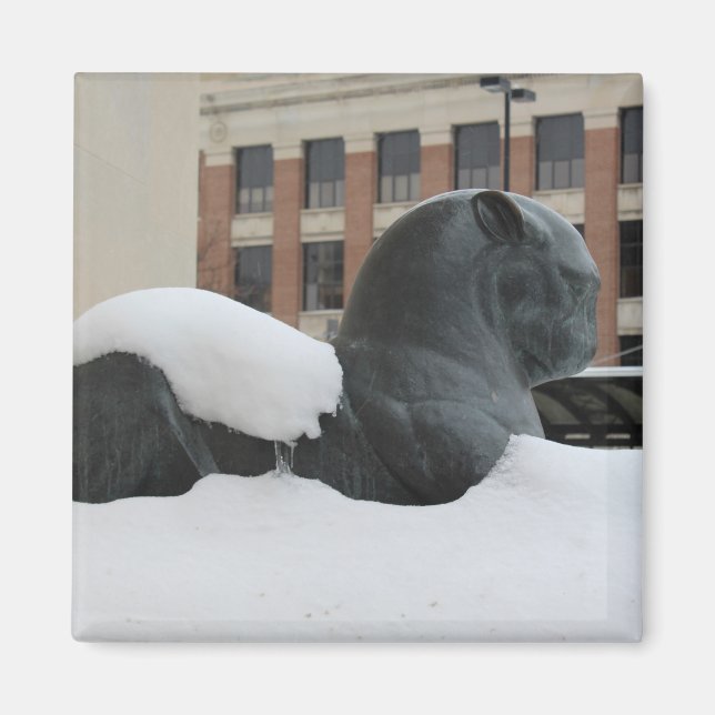 Museo de Historia Natural, Ann Arbor, imán de MI (Frente)