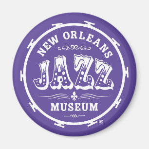 Museo de Jazz de Nueva Orleans® Imán de tambor