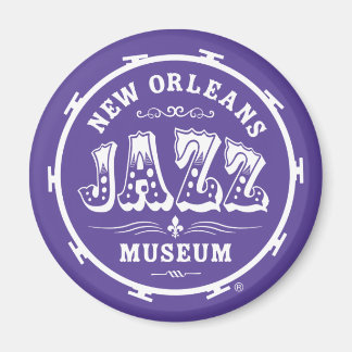 Museo de Jazz de Nueva Orleans® Imán de tambor