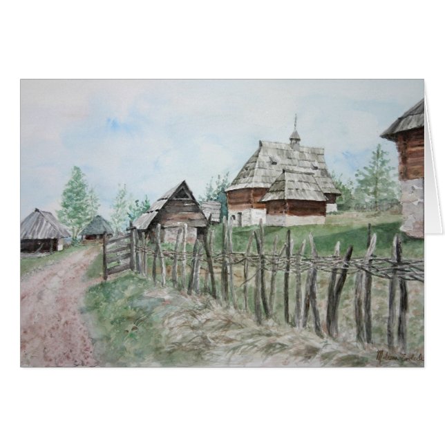 Museo etnográfico, Sirogojno (Anverso (Horizontal))