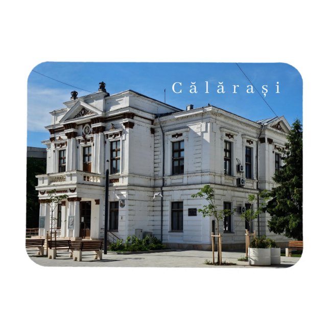 Museo Municipal de Calarasi con imán de nevera (Horizontal)