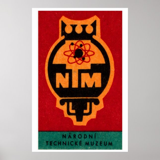 Museo Técnico Nacional - Impresión de Caja de Fósf (Frente)